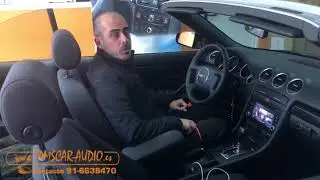 Instalacion y funcionamiento de Radio Dynavin 2din en Audi A4 Cabrio por Tamscar-Audio