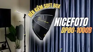 Nicefoto DP80-1000B: Đ&egrave;n ki&ecirc;m softbox! Setup cực nhanh gọn chỉ 1s
