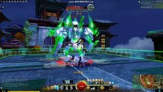 Guild Wars 2 - Guardian - Fight on the roof - New Kaineng City