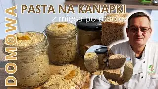 pasta na kanapki z mięsa po rosole