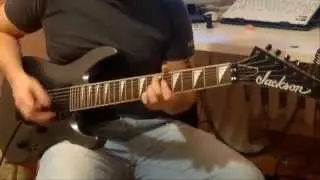 Fallin' - Live Play on Jackson Slat 3-7 Soloist Archtop 7 String
