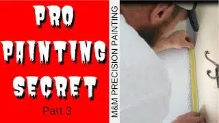 How To Paint An Inside Corner With Contrasting Colors | Best Method Possible Part Three