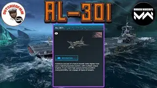 NEW STRIKE FIGHTER TEST!!! AL-301 | #modernwarships