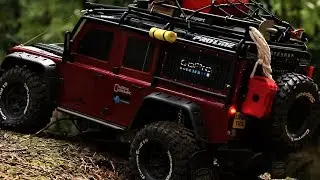 Traxxas TRX4 Land Rover Defender // Forest Trail