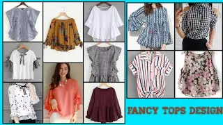Fancy tops design for girls