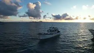Drone (Aerial) video of Lien Fanapi in Chuuk lagoon, Chuuk State