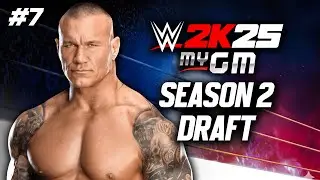 В режиме MyGM в WWE 2K25 на экстремальной сложности начинается драфт 2-го сезона, и Дэн пробует н...