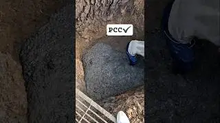 PCC Work Done ✔️ #construction #pccs #concrete #civilengineering #building #trending #howto #home