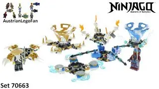 Lego Ninjago 70663 Spinjitzu Nya & Wu - Lego 70663 Speed Build