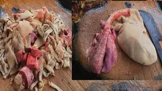 amazing Boti cutting# goat Boti