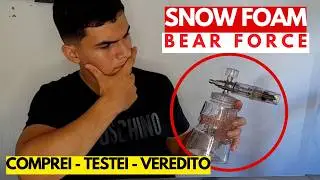Snow Foam BEAR FORCE vale a pena? Assista antes de Comprar ou se arrependa depois!