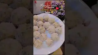Make & Freeze| ramzan series potato ballas #food #recipe #ijazansarifoodsecrets #shorts #shortfeed