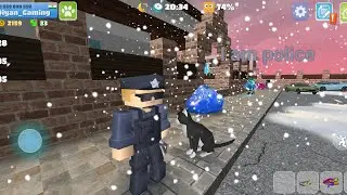I am a police officer in school party craft (story video)