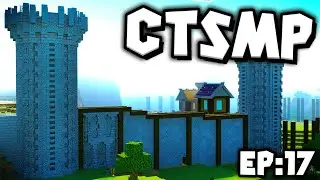 CTSMP|Tons Of Progress & The First Wall!|Ep:17|Minecraft Bedrock SMP Server