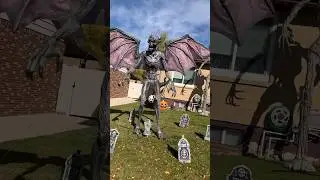 Scary Halloween Decorations outdoor Halloween Decoration Ideas #shorts #halloweendecor Yard Art 💀