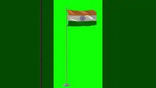 Green screen indian flag #odstudio