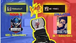 YOUTUBE PRINCE VS NOOBSEE GAMING  | 1v1 TDM  MATCH  Full Match  [ NOOBSEE ]