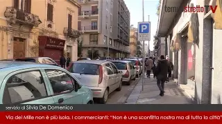 Via dei Mille non &egrave; pi&ugrave; isola. I commercianti: &ldquo;Non &egrave; una sconfitta nostra ma di tutta la citt&agrave;&rdquo;