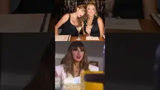 Taylor Swift out with Brittany after engagement with Travis Kelce wearing his T initial necklace...