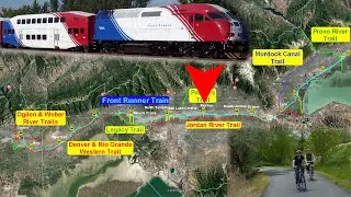 Exploring Golden Spoke Trails From Front Runner: Draper to Murray Section of the Jordan River Trail
