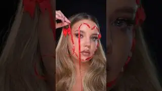 Makeup tutorial 🏹 #makeuptutorial #halloweenmakeup #makeupidea #makeuptransition