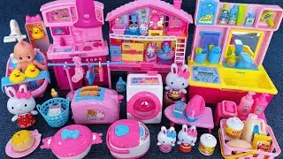 13 Minutes Satisfying with Unboxing Hello Kitty Kitchen Set，Laundry Toy Collection ASMR｜Review Toys