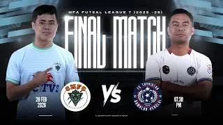 MFA FUTSAL LEAGUE | FINAL | C LALMUANA MEMORIAL FC VS FC THYRISTOR