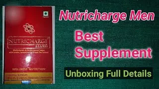 Nutricharge Men Unboxing Review #ayurveda |RCM Business 2022| 35 Vitamin One Tablet