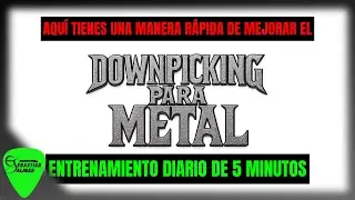 Master Downpicking: Metal Routine for Beginners