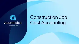 Construction Job Cost Accounting