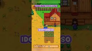 What's This Crow Trying To Say 🤔 | #vtuber #vtuberclips #vtuberen #stardewvalley #stardewshorts