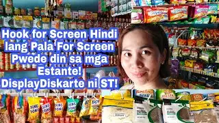 Diskarte ko sa PagDisplay ng mga Condiments! Hook for Screen Ang Ginamit ko! Ang Ganda Tingnan