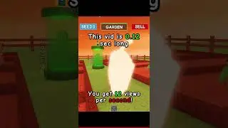 grow a garden 0.1 seconds #growagarden #roblox #shorts #robloxshorts