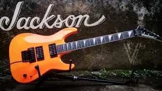 Review Jackson Js32 Neon Orange Crystal planet Joe Satriani (cover)