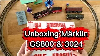 Распаковка и тестирование прибора M&auml;rklin H0 OO GS800 / 3030 и 3024, покупка на eBay