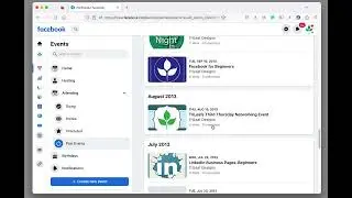 Facebook - Reopen Canceled Event