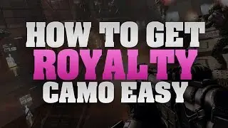 COD: Advanced Warfare - How to Get Royalty Camo Easy 