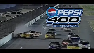 Bill Elliott And Stacey Compton Accident At Daytona-Pepsi 400 2000