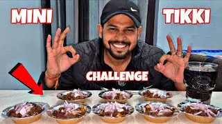 INDIAN SPICY NEW MINI TIKKI CHALLENGE VIDEO !MUKBANG