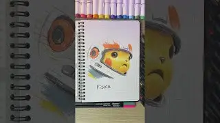 Decorating My Astronaut Notebook 🤓 Drawing & Art Fun