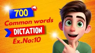 700 Common Words | Ex.10 | 108 WPM | Pitman Shorthand Dictation |&nbsp;STENO BANO