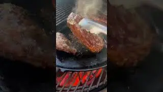 The Sizzling Sounds of Steaks Searing&hellip;. #shorts