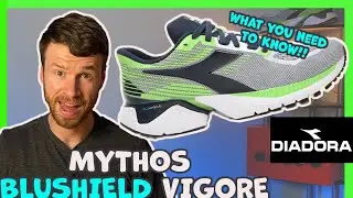 Интересная стабильность? | Diadora Mythos Blushield Vigore | Maxcushion Stability Trainer | Anima...