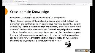 Interdisciplinary Approaches to Cybervulnerability Impact Assessment for Energy Critical Infrastr...