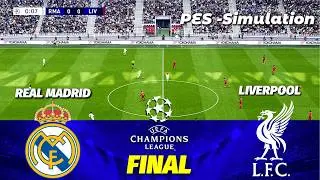 Real Madrid vs Liverpool | UEFA Champions League FINAL | PES 21 Simulation
