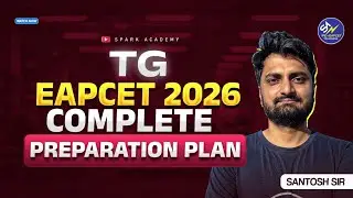 EAMCET 2026 Preparation Starts Now! 🔥 EPIC Series Launch | Spark Academy
