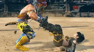 King vs Asuka INTENSE Showdown at Coliseum of Fate | Tekken 8 Gameplay