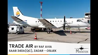 Trade Air (RAF Avia), Saab 340A (QC), Zadar (ZAD) - Osijek (OSI)