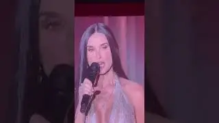 Demi Moore speech and presenting the icon Cher at the AmFAR 2024 #cannesfilmfestival #amfar