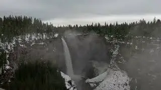 Helmcken Falls in Winter | Wells Gray Provincial Park | Beautiful British Columbia, Canada